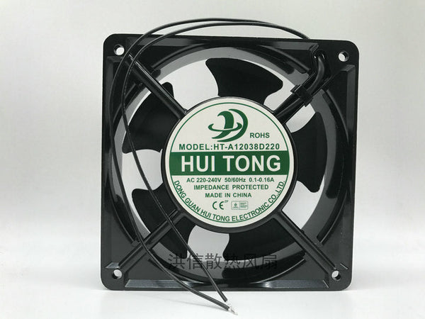 1pcs HUI TONG HT-A12038D220 220-240V 0.1-0.16A high temperature resistant fan