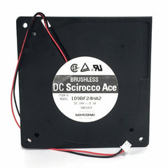 For Sanyo 109BF24HA2 DC24V 0.3A Inverter Cooling Fan#QW