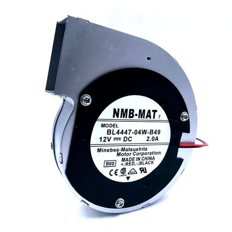 NMB BL4447-04W-B49 11028 12V 2A 2pin Turbine Centrifugal Fan Blower Metal Frame