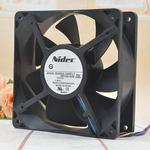 Nidec B35502-35DEL7 PP749-A00 12CM 12V 1.40A 4pin PWM fan