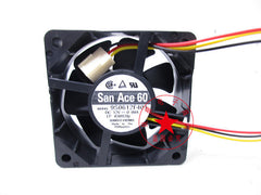 1PC Sanyo 9S0612F401 6CM 6025 12V 0.08A double ball mute cooling fan