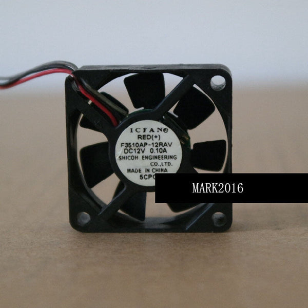 Original F3510AP-12RAV SHICOH 3510 12 V 0.1A 35*35*10 MM 3wire cooling fan