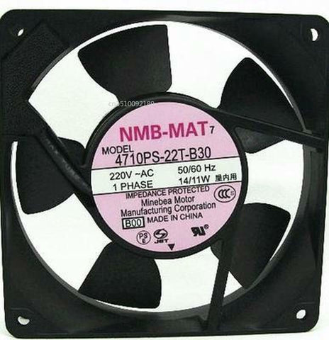 NMB 4710PS-22T-B30 119*119*25MM AC220V 14/11W 220V 50/60HZ fan