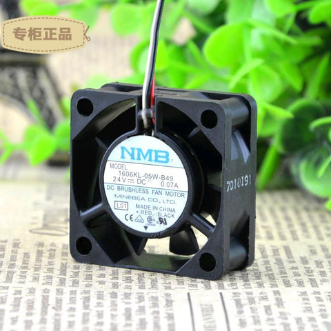 NMB-MAT Converter Fan 1606KL-05W-B49 24V 0.07A 4CM 3-Pin 40*40*15MM