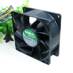 Nidec VA350DC V35208-35 9038 9CM 12V 1.1A X3100 4 line case fan