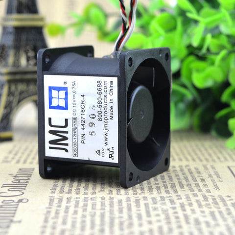 JMC 405038-12HB HAB p/n 442716CR-5 12V 0.75A 40*50*38 3pin