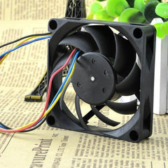 Original Nidec TA275DC C35598-35 7cm 7015 DC 12V 0.48A 4-Lines PWM Cooling Fan
