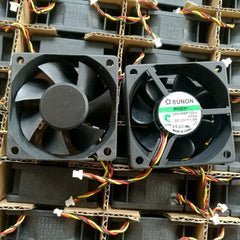 For Sunon GM1206PTV2-A 6025 DC12V 1.0W 6CM silence Maglev 3lines cooling fan