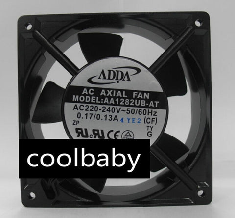 Taiwan ADDA fan AA1282UB-AT 1238 12038 12CM 120MM 220V socket capacity AC FAN
