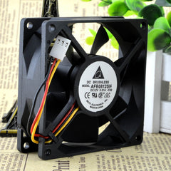original Delta cooling fan AFB0812SH F00 12V 0.51A 8025 3pin