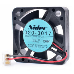 original D04X-12TL 4010 4cm 12V 0.07A double ball north quiet cooling fan 2pin