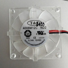 T&T 4008M12C ND2 4010 4CM 0.14A 12V 2 line graphics cooling fan