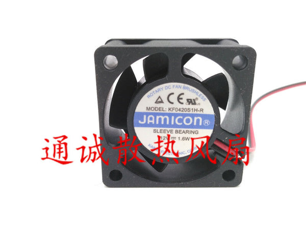 JAMICON KF0420S1H-R DC12V 1.6W 4CM 4020 UPS cooling fan