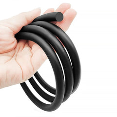 Solid NBR Rubber Sealing Rope Round Strip Dia 0.8/1/1.5/1.8/2/3/3.5/4/5/6/7mm