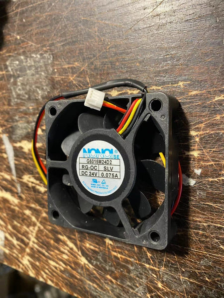NONOIse G6015M24D2 DC 24V 0.075A 6015 60*60*15mm 3wires fan