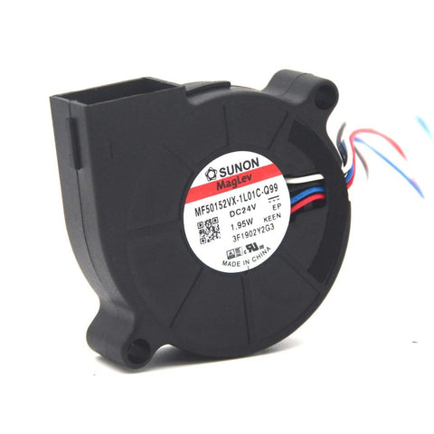Sunon MF50152VX-1L01C-Q99 5015 DC 24v 1.95W PWM blower 4wire lead Cooling fan