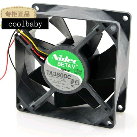 NIDEC 9cm 9038 TA350DC M34789-57 CQ4 12v 1A 3pin