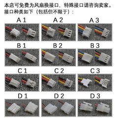 For GTR DZ12038B24UA DC30V 1.10A 12CM Inverter/Induction Cooker Cooling Fan