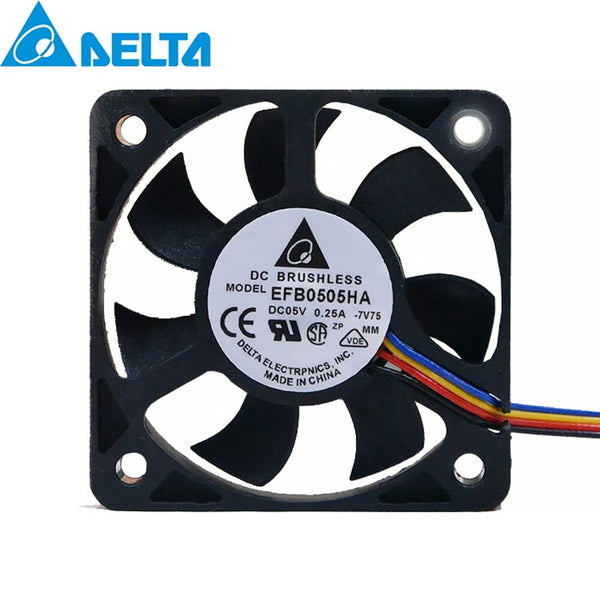FOR delta EFB0505HA 5010 50mm 5cm DC 3.3V 0.25A inverter axial cooling fan