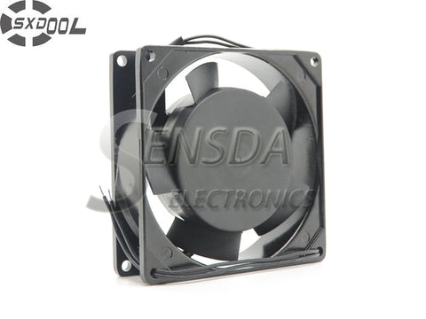 SXDOOL Original Axial fan 92*92*25mm 9025 9cm 90mm 2250RPM AC 220V Dual ball bearing industrial cooling fan