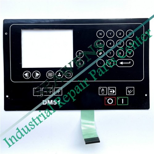 Delem CNC DM-51 DM51 DM 51 Membrane Keyboard Repair Delem CNC DM-51 DM51 DM 51 Membrane Keyboard Repair