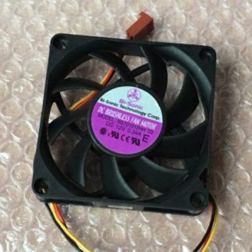 Bi-Sonic BS701512HH 7CM12V 0.34A 3wire BP701512L fan Bi-Sonic BS701512HH 7CM12V 0.34A 3wire BP701512L fan
