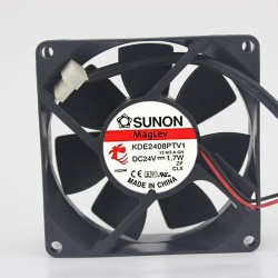 SUNON KDE2408PTV1/2/3 24V 1.7W 8CM inverter cooling fan