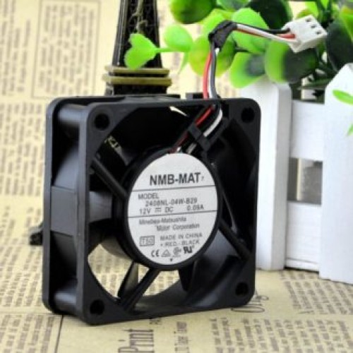 NMB-MAT 2408NL-04W-B29 12V 0.09A 60*60* 6CM 3 line fan NMB-MAT 2408NL-04W-B29 12V 0.09A 60*60* 6CM 3 line fan