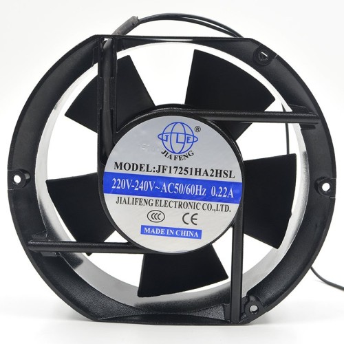 JF17251HA2HSL AC 220V 50/60Hz 0.22A 170*170*51 fans JF17251HA2HSL AC 220V 50/60Hz 0.22A 170*170*51 fans