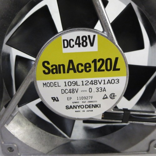 SANYO 109L1248V1A03 DC 48V 0.33A 120x120x38mm Server Square fan SANYO 109L1248V1A03 DC 48V 0.33A 120x120x38mm Server Square fan