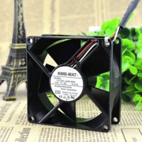 NMB 3112KL-04W-B69 80*80*32MM 12V 0.58A 3lines server dual ball chassis fan NMB 3112KL-04W-B69 80*80*32MM 12V 0.58A 3lines server dual ball chassis fan