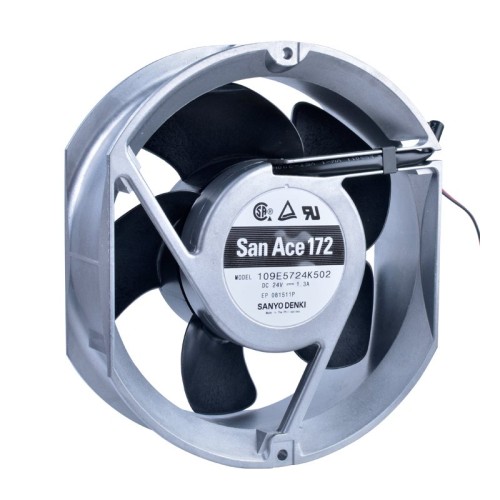 Sanyo 109E5724K502 DC24V 1.30A double ball strong wind volume cooling fan Sanyo 109E5724K502 DC24V 1.30A double ball strong wind volume cooling fan