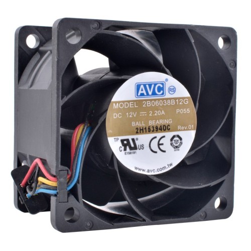 AVC 2B06038B12G DC12V 2.20A ball bearing cooling fan AVC 2B06038B12G DC12V 2.20A ball bearing cooling fan