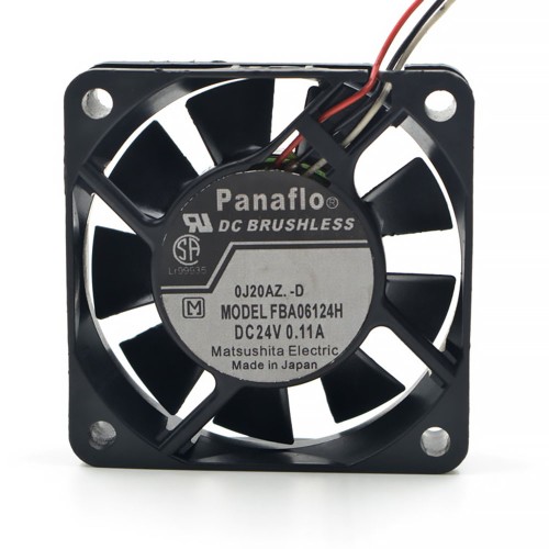 Panaflo FBA06124H DC24V 0.11A inverter axial cooling fan Panaflo FBA06124H DC24V 0.11A inverter axial cooling fan