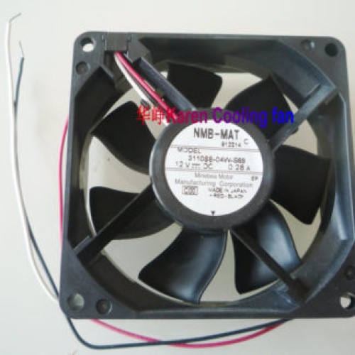 NMB 3110SB-04W-S69 8CM 12v 0.28a 2wire colling fan NMB 3110SB-04W-S69 8CM 12v 0.28a 2wire colling fan