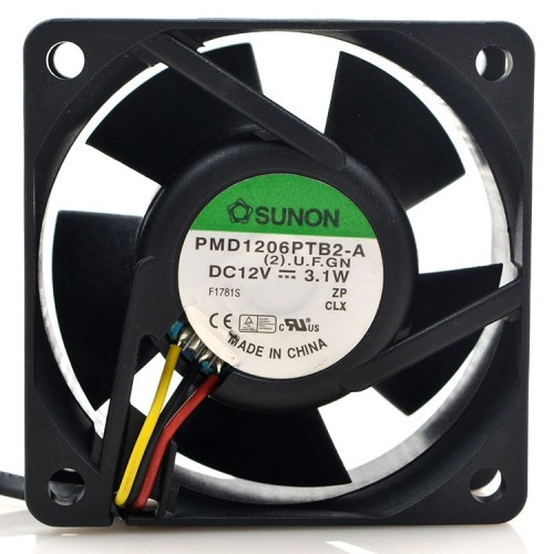 SUNON PMD16PTB3-A, (2).U.F.GN DC 12V 3.1W 60x60x25mm Server Square fan SUNON PMD16PTB3-A, (2).U.F.GN DC 12V 3.1W 60x60x25mm Server Square fan