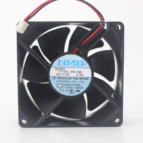 NMB 3110KL-05W-B60 8cm 24V 0.18A ultra-durable inverter fan NMB 3110KL-05W-B60 8cm 24V 0.18A ultra-durable inverter fan