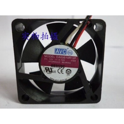 AVC DA03510R12F 12V 0.12A 3 line oil cooling fan AVC DA03510R12F 12V 0.12A 3 line oil cooling fan