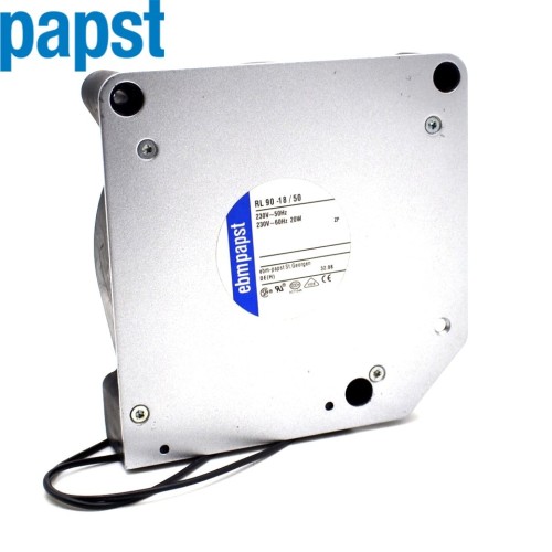 ebmpapst TYP RL90-18/50 115v 21w 12cm worm gear high temperature fan ebmpapst TYP RL90-18/50 115v 21w 12cm worm gear high temperature fan