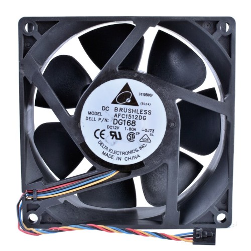 Delta AFC1512DG DG168 12V 1.80A 15CM double ball bearing cooling fan Delta AFC1512DG DG168 12V 1.80A 15CM double ball bearing cooling fan
