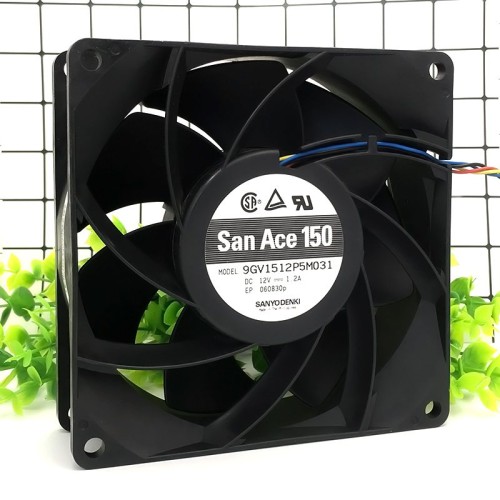 Sanyo 9GV1512P5M031 DC12V 1.2A 15CM high speed fan Sanyo 9GV1512P5M031 DC12V 1.2A 15CM high speed fan