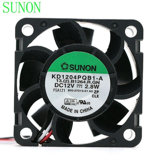 Sunon KD1204PQB1-A 40mm DC12V 2.8W inverter cooling fan Sunon KD1204PQB1-A 40mm DC12V 2.8W inverter cooling fan