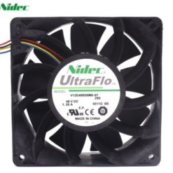 Nidec V12E48BS8M9-07 48V 1.55A 1*1*38mm 4-P pwm case cooling fan