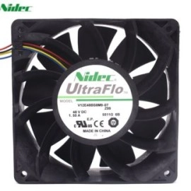 Nidec V12E48BS8M9-07 48V 1.55A 1*1*38mm 4-P pwm case cooling fan