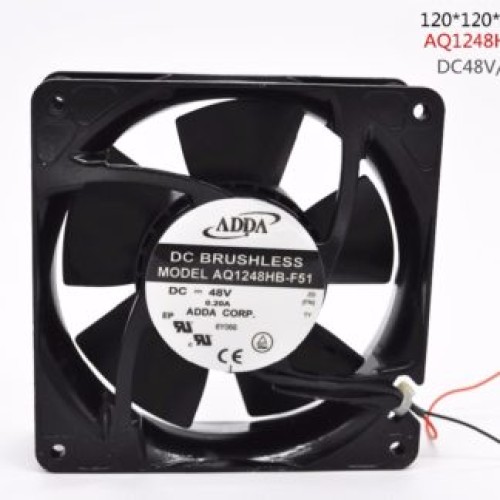 ADDA AQ1248HB-F51 48V 0.2A 2-lines humidifier waterproof cooling fan ADDA AQ1248HB-F51 48V 0.2A 2-lines humidifier waterproof cooling fan
