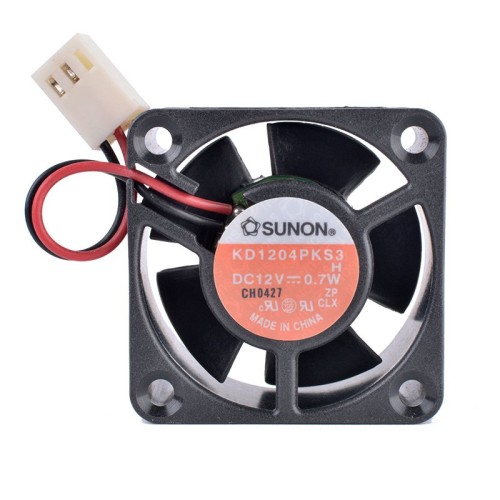 SUNON KD1204PKS3 DC12V 0.7W 2-wire DIY quiet cooling fan SUNON KD1204PKS3 DC12V 0.7W 2-wire DIY quiet cooling fan