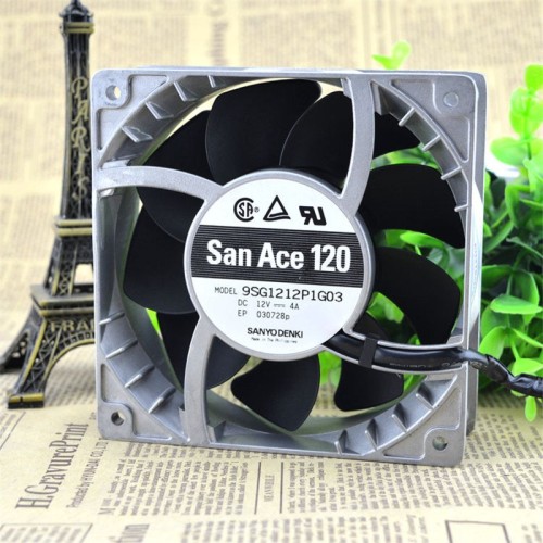 Sanyo 9SG1212P1G03 DC12V 4A 4-wire cooling fan Sanyo 9SG1212P1G03 DC12V 4A 4-wire cooling fan