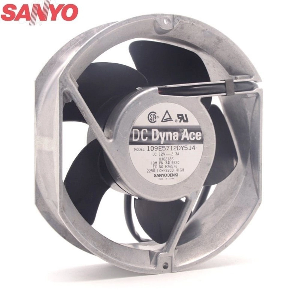 Sanyo 109E5712DY5J4 12V 2.3A metal frame Cooling fan