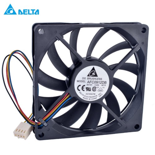 DELTA AFC0912DB DC12V 0.45A Double ball bearing 4 wire fan DELTA AFC0912DB DC12V 0.45A Double ball bearing 4 wire fan