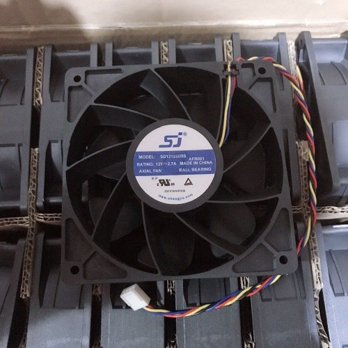 SJ SG121238BS DC 12V 2.7A S7 S9 T9 L3 Server Square Fan violence Fan SJ SG121238BS DC 12V 2.7A S7 S9 T9 L3 Server Square Fan violence Fan